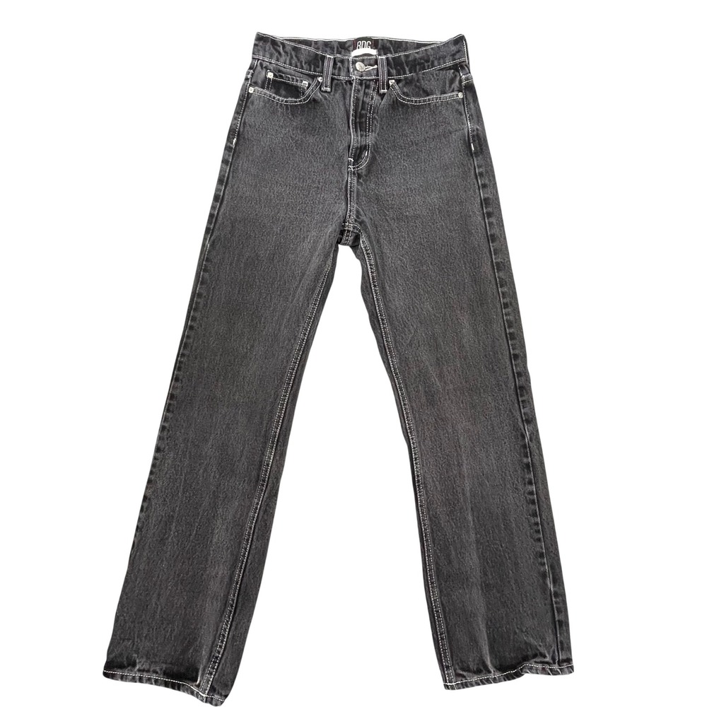 BDG Urban Outfitters Black Contrast Stitch Cowboy Jean Women Size 26